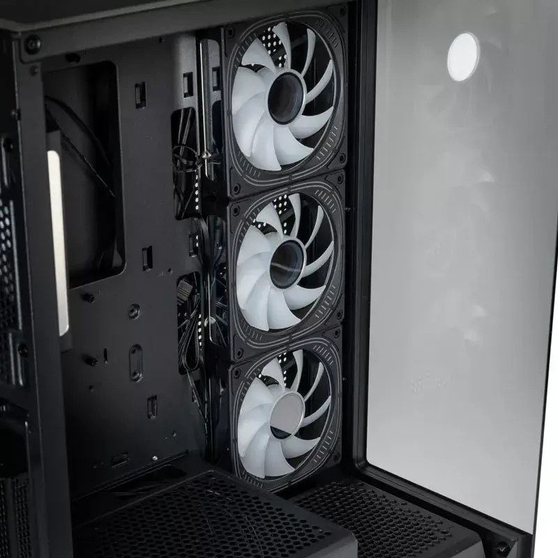 PC korpusas Kolink Unity Peak ARGB Midi Tower juodas