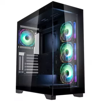 PC korpusas Kolink Unity Peak ARGB Midi Tower juodas