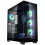 PC korpusas Kolink Unity Peak ARGB Midi Tower juodas