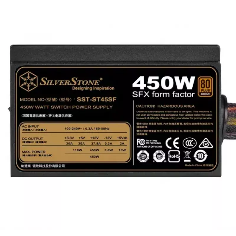 Maitinimo blokas Sidabrinėstone ST45SF 450 W