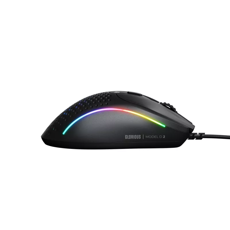 Glorious Gaming Glorious Model D 2 Wired - matinė juoda