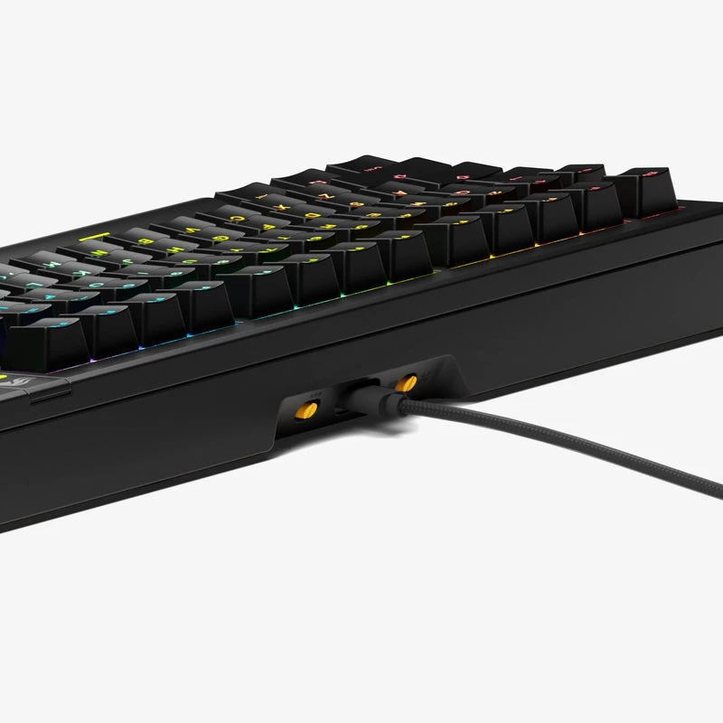 Glorious Gaming GMMK 3 Prebuilt klaviatūra USB QWERTY US anglų k. juoda
