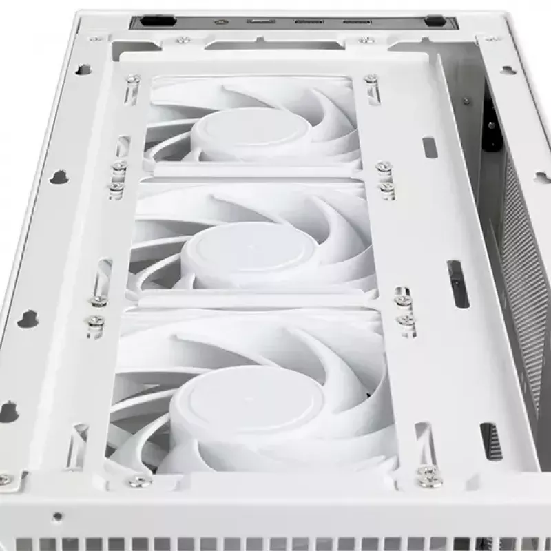 PC korpusas Sidabrinėstone SST-SG17W Cube White