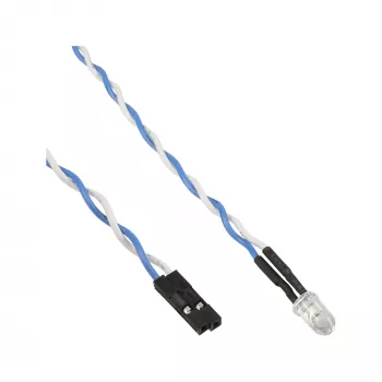 InLine pagrindinės plokštės maitinimo / HDD LED, mėlynas, 5 mm, 0,8 m