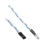 InLine pagrindinės plokštės maitinimo / HDD LED, mėlynas, 5 mm, 0,8 m