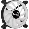 AEROCOOL 120 mm kompiuterio korpuso ventiliatorius SPECTRO12 RGB, 12 V, 1000 RPM, 3,6 W, Molex, antivibracinis, įvorinis guolis, juodas