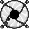 AEROCOOL 120 mm kompiuterio korpuso ventiliatorius SPECTRO12 RGB, 12 V, 1000 RPM, 3,6 W, Molex, antivibracinis, įvorinis guolis, juodas