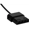 AEROCOOL 120 mm kompiuterio korpuso ventiliatorius SPECTRO12 RGB, 12 V, 1000 RPM, 3,6 W, Molex, antivibracinis, įvorinis guolis, juodas