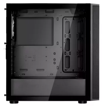 PC Case Sidabrinėstone FARA R1 Midi Tower Juoda