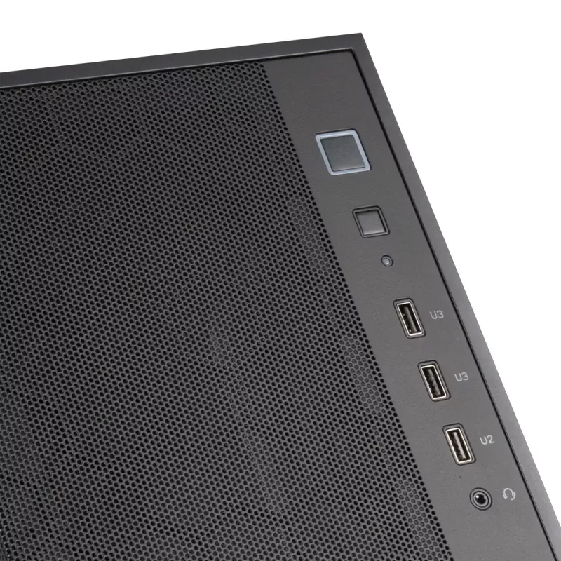 PC Case Sidabrinėstone FARA R1 Midi Tower Juoda