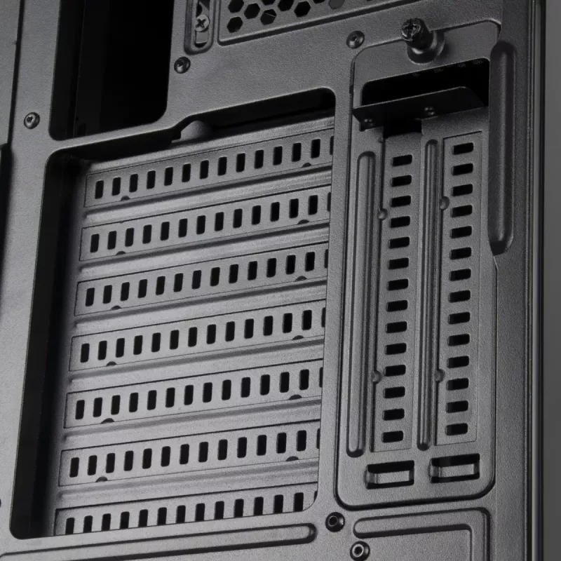 PC Case Sidabrinėstone FARA R1 Midi Tower Juoda