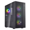 PC Case Sidabrinėstone FARA R1 Midi Tower Juoda