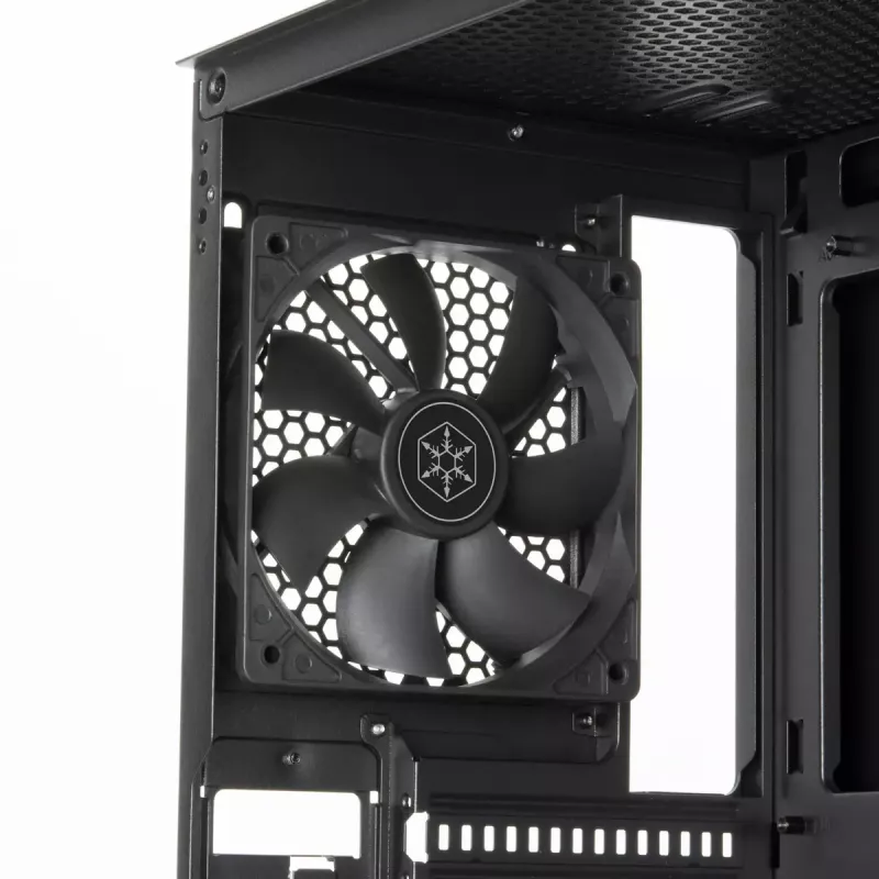PC Case Sidabrinėstone FARA R1 Midi Tower Juoda