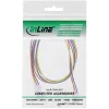 InLine ventiliatoriaus laido ilgintuvas 3 kontaktų Molex kištukas/lizdas ilgis 0,60 m