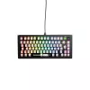 Glorious Gaming GMMK 3 75% Barebones Wired Juoda - ISO, 75%, Laidinis, USB, RGB LED, Juoda