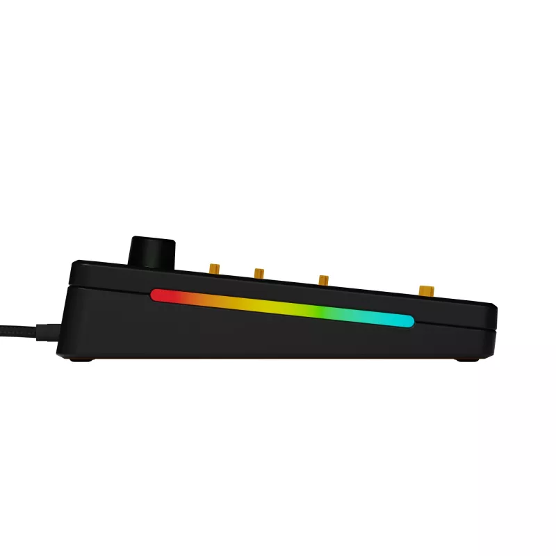 Glorious Gaming GMMK 3 75% Barebones Wired Juoda - ISO, 75%, Laidinis, USB, RGB LED, Juoda