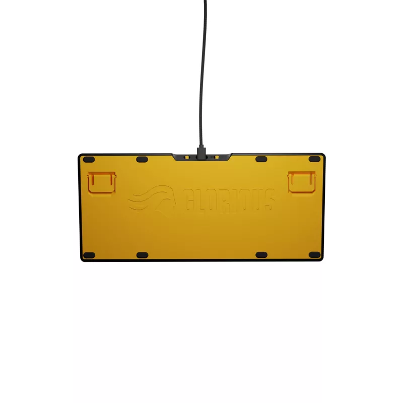 Glorious Gaming GMMK 3 75% Barebones Wired Juoda - ISO, 75%, Laidinis, USB, RGB LED, Juoda