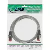 InLine komutacinis kabelis S/FTP PiMF Cat.6 250MHz PVC varis permatomas 0.5m