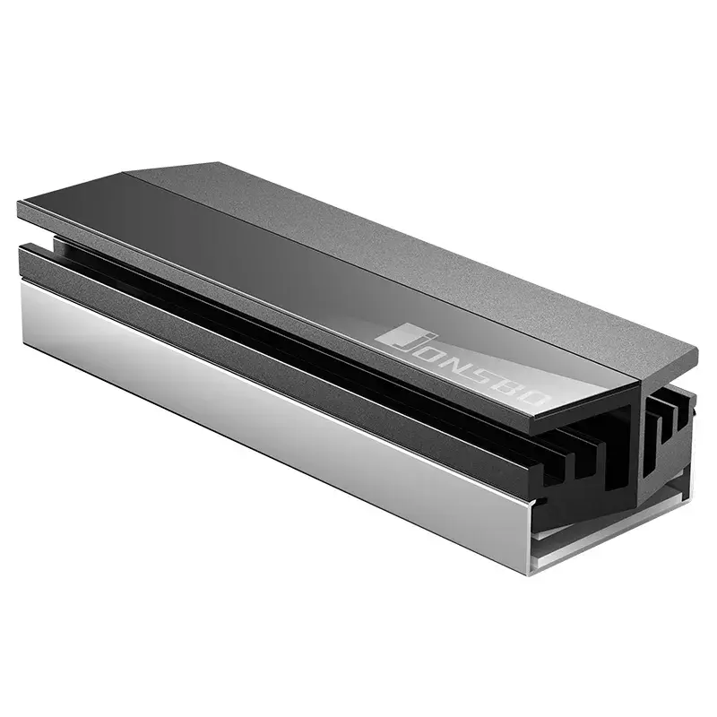 Aušintuvas/Radiatorius Jonsbo M.2 Pilka Juoda Pilka 1 vnt. 23.2mm 76.3mm 17.4mm