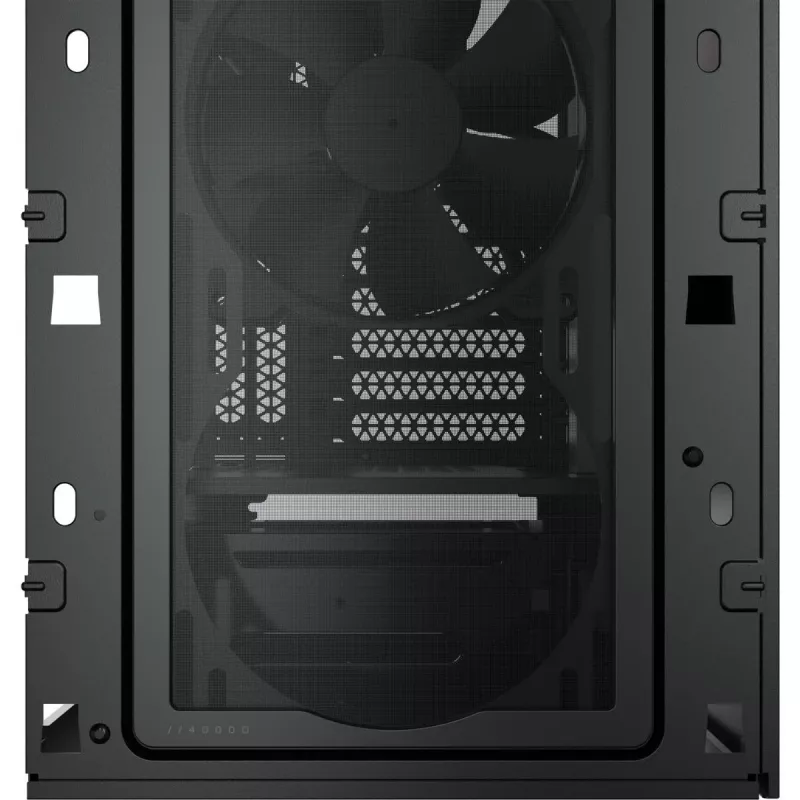 CORSAIR Mid-tower korpusas - Icue 4000d RGB Airflow - juoda