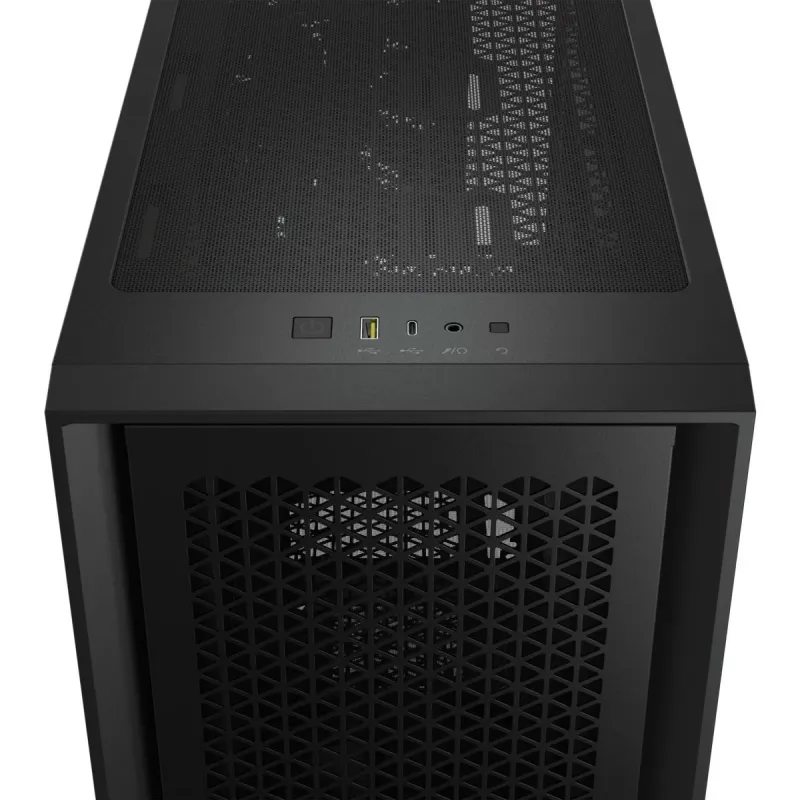 CORSAIR Mid-tower korpusas - Icue 4000d RGB Airflow - juoda