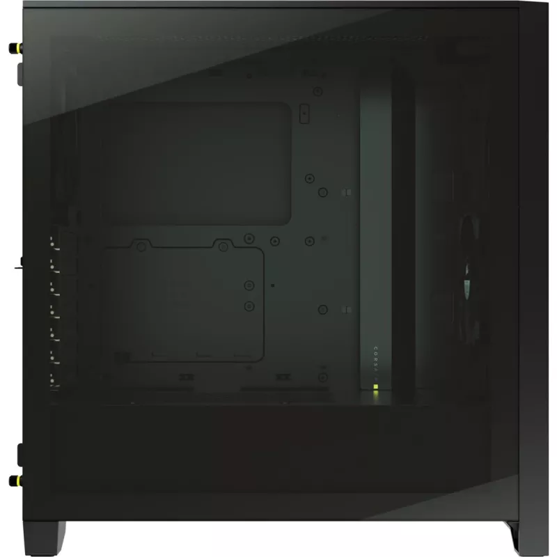 CORSAIR Mid-tower korpusas - Icue 4000d RGB Airflow - juoda