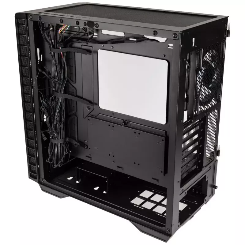 PC Case Kolink Observatory Y AMD SE ARGB Midi Tower Juoda, Transparent