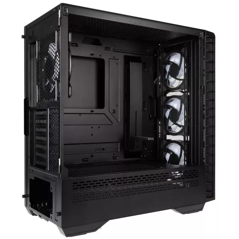 PC Case Kolink Observatory Y AMD SE ARGB Midi Tower Juoda, Transparent