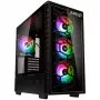 PC Case Kolink Observatory Y AMD SE ARGB Midi Tower Juoda, Transparent