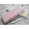 Ducky One 3 Mini Pure White klaviatūra Gaming USB vokiška mechaninė RGB