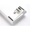 Ducky One 3 Mini Pure White klaviatūra Gaming USB vokiška mechaninė RGB