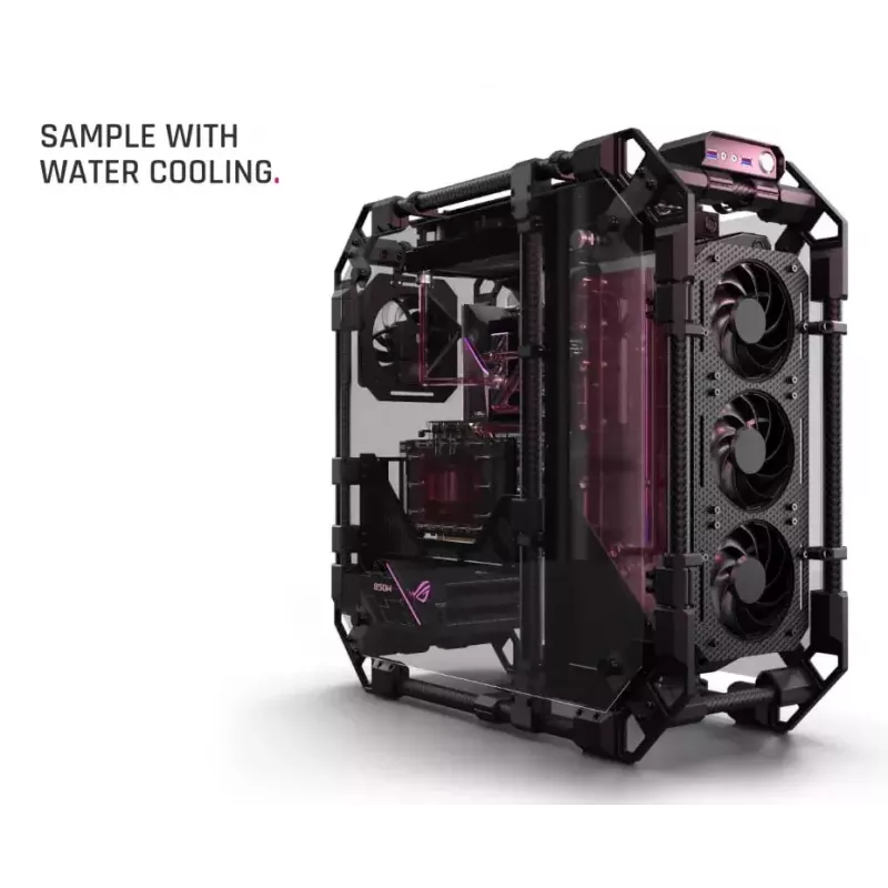 PC Case Alphacool Apex Pro Skeleton Full Tower Juoda