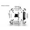 PC Case Alphacool Apex Pro Skeleton Full Tower Juoda