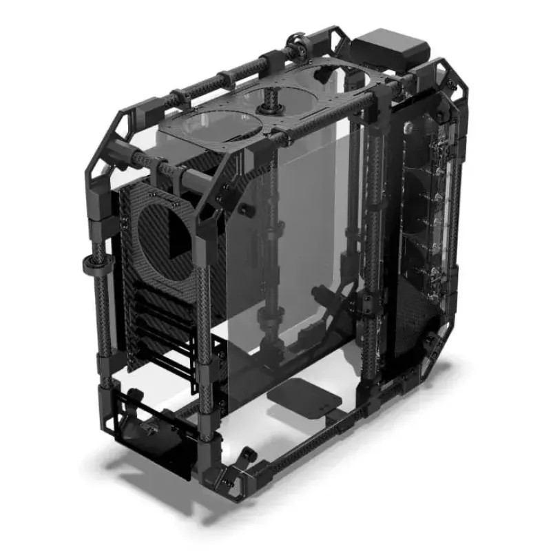 PC Case Alphacool Apex Pro Skeleton Full Tower Juoda
