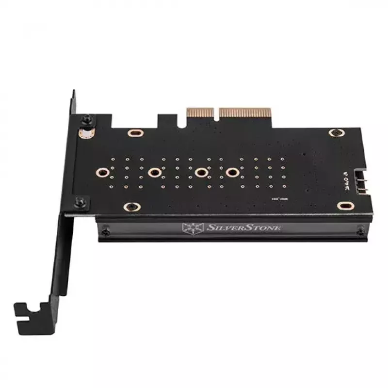 Vidinis M.2 adapteris Sidabrinėstone SST-ECM24-ARGB