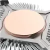 CPU aušintuvas Akasa Al LGA1700 ploniems Mini-ITX kompiuteriams — žemo profilio aliuminio radiatorius