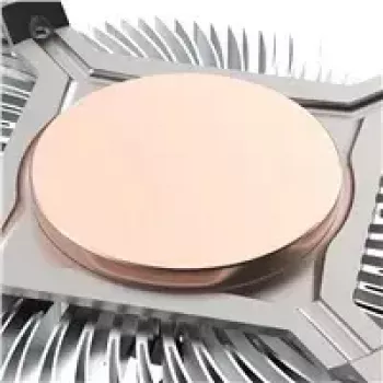 CPU aušintuvas Akasa Al LGA1700 ploniems Mini-ITX kompiuteriams — žemo profilio aliuminio radiatorius
