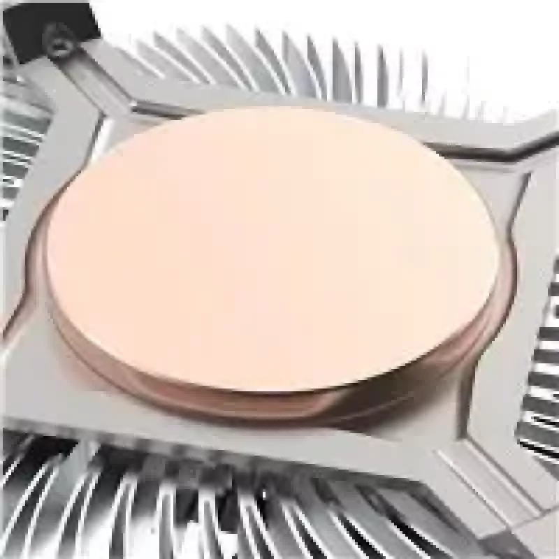 CPU aušintuvas Akasa Al LGA1700 ploniems Mini-ITX kompiuteriams — žemo profilio aliuminio radiatorius