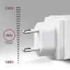 Axagon ACU-QC19W sieninis įkroviklis 1x QC3.0/AFC/FCP/SMART 19W baltas