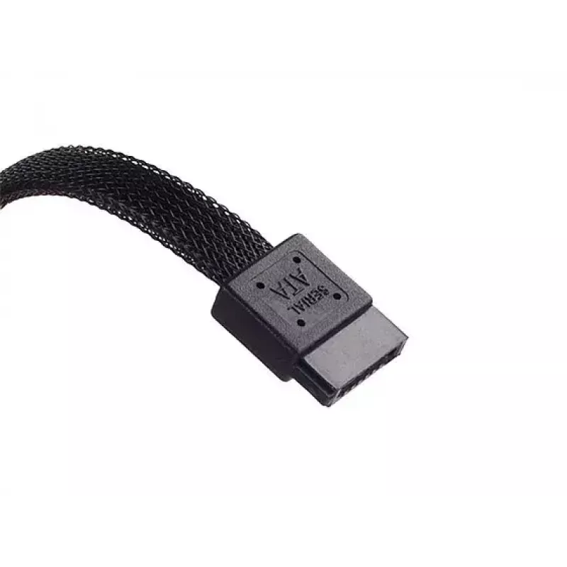 Laidas Sidabrinėstone CP10 0,5 m SATA 6 kontaktų Slimline vyriškas