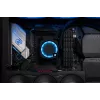 Skysčio aušintuvas EK Water Blocks Nucleus AIO CR360 Lux D-RGB 12 cm juodas