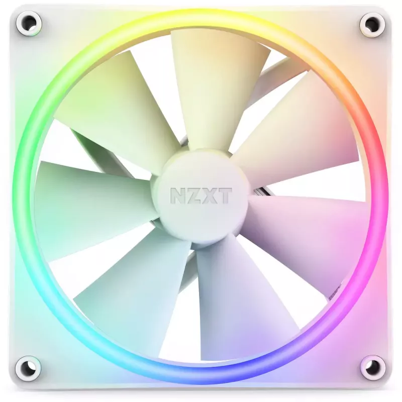 Fan NZXT F120 RGB DUO 12 cm White 500-1800 RPM 2.42 mmH2O