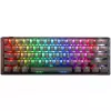 Ducky One 3 Mini klaviatūra, žaidimų, USB, juoda, mechaninė, RGB LED