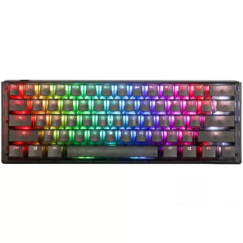 Ducky One 3 Mini klaviatūra, žaidimų, USB, juoda, mechaninė, RGB LED
