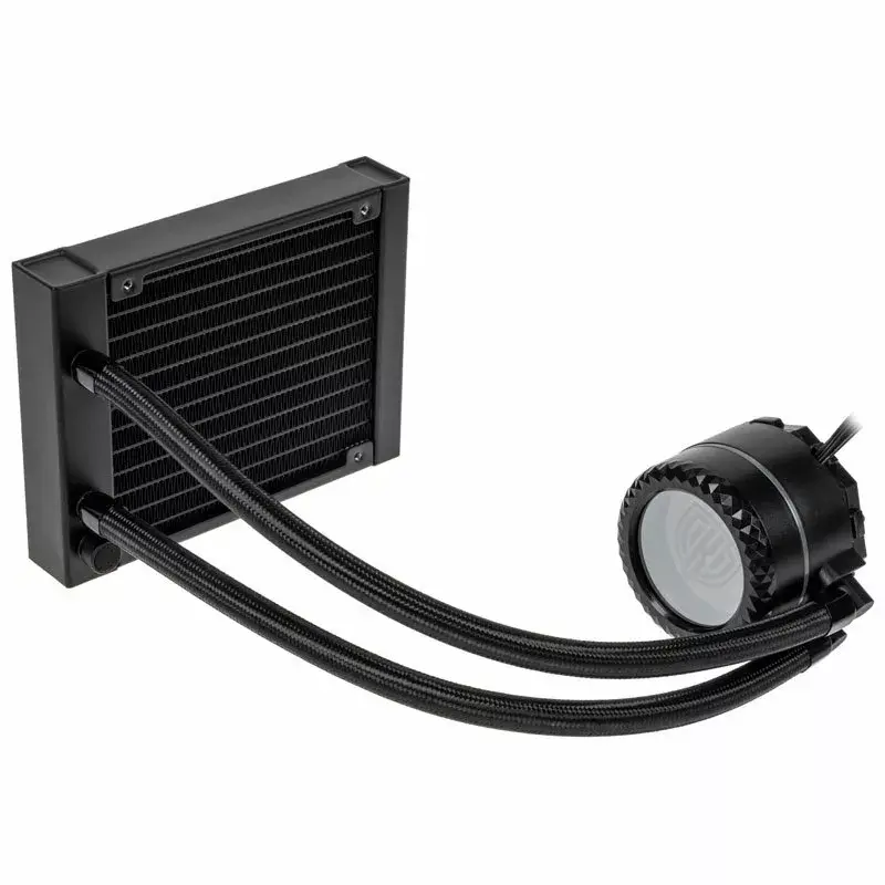 Skysčio aušinimo komplektas Kolink Umbra Void 120 AIO 12 cm, juodas