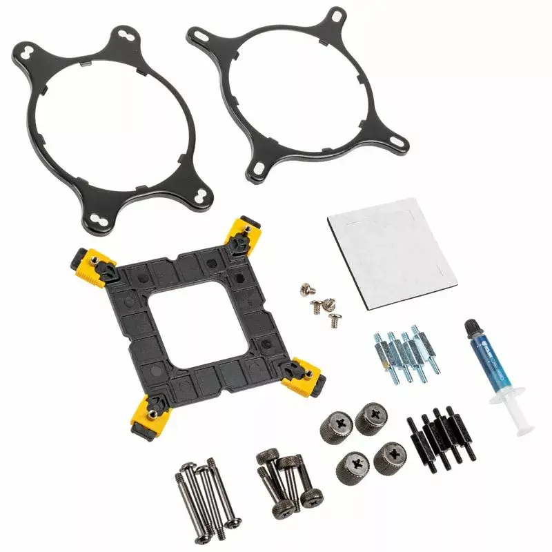 Skysčio aušinimo komplektas Kolink Umbra Void 120 AIO 12 cm, juodas