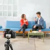 Rankinis kondensatorinis mikrofonas RØDE Interview Pro — visakryptis, 48 kHz/32 bitų, 32 GB, belaidis, iki 200 m, juodas