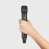 Rankinis kondensatorinis mikrofonas RØDE Interview Pro — visakryptis, 48 kHz/32 bitų, 32 GB, belaidis, iki 200 m, juodas