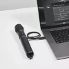 Rankinis kondensatorinis mikrofonas RØDE Interview Pro — visakryptis, 48 kHz/32 bitų, 32 GB, belaidis, iki 200 m, juodas