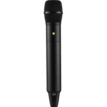 Rankinis kondensatorinis mikrofonas RØDE Interview Pro — visakryptis, 48 kHz/32 bitų, 32 GB, belaidis, iki 200 m, juodas